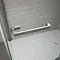Merlyn 8 Series Frameless 1 Door Offset Quadrant Enclosure (1200 x 900mm) Standard Large Image