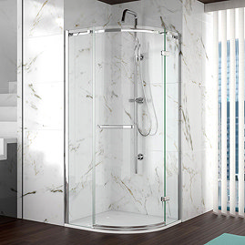 Merlyn 8 Series Frameless 1 Door Quadrant Enclosure (900 x 900mm)