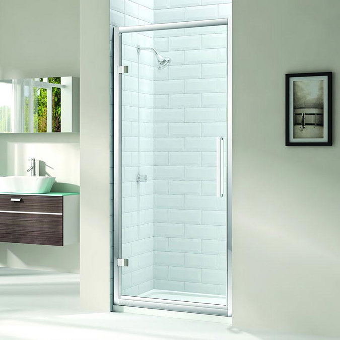 Merlyn 8 Series Hinged Shower Door Large Image