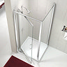 Merlyn 8 Series Infold Shower Door  Profile Large Image