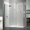 Merlyn 8 Series Walk In Enclosure with End Panel - 1200 x 900mm