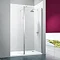 Merlyn 8 Series Wetroom Screen with Swivel Panel Large Image