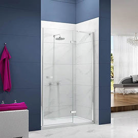 Merlyn Ionic Essence Hinge & Inline Shower Door Medium Image