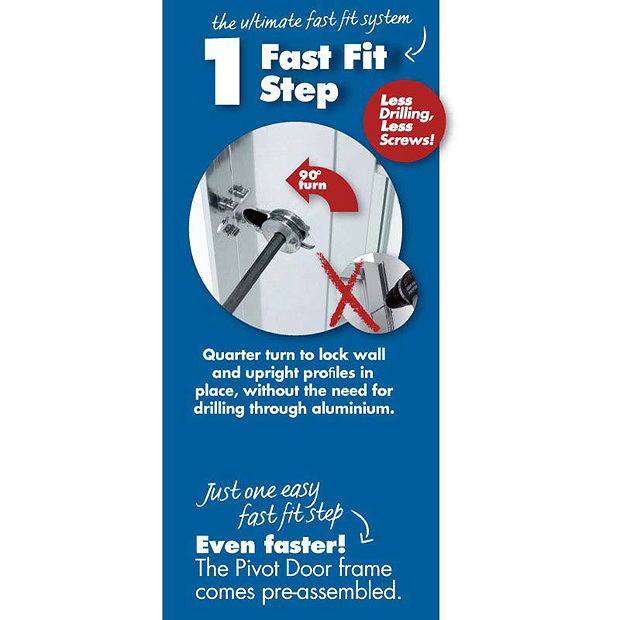 Merlyn Ionic Express Bifold Shower Door Victorian Plumbing