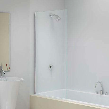 Merlyn Ionic Fixed Square Bath Screen (800 x 1500mm)