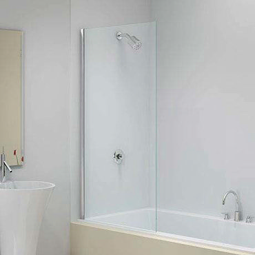 Merlyn Ionic Fixed Square Bath Screen (800 x 1500mm)  Profile Large Image