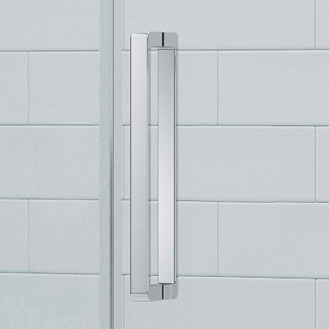 Merlyn Ionic Gravity 1 Door Quadrant Enclosure (900 x 900mm) Profile Large Image