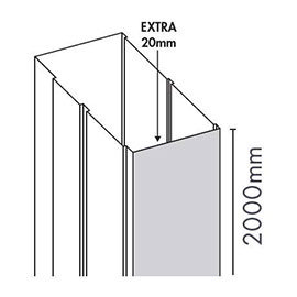 Merlyn Ionic Gravity Sliding & Quadrant Door Extension Profile Medium Image