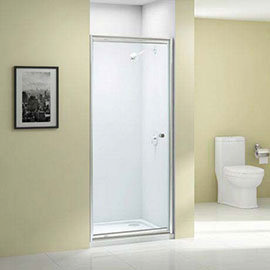 Merlyn Ionic Source Pivot Shower Door Medium Image