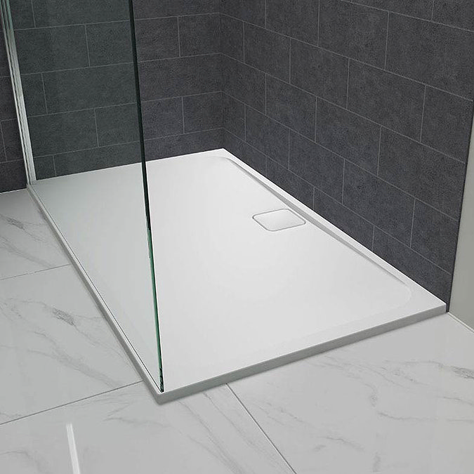 Merlyn Level25 Rectangular Shower Tray  In Bathroom Large Image