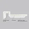 Merlyn MStone Offset Quadrant Shower Tray - Left Hand  Profile Large Image