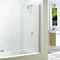 Merlyn Single Curved Bath Screen (800 x 1500mm) Large Image