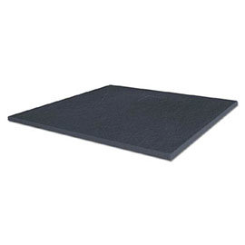 Merlyn Truestone Square Shower Tray - Slate Black - 900 x 900mm Medium Image