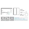 Merlyn Two Panel Curved Bath Screen (1150 x 1500mm) Profile Large Image