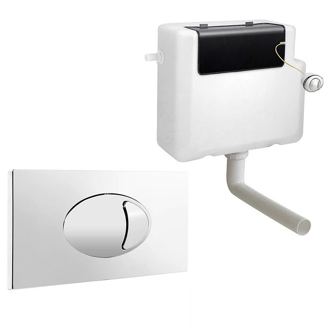 Metro 500 Gloss Grey Combined 2-In-1 Wash Basin + Toilet Feature Large Image