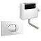 Metro 500 Gloss Grey Combined 2-In-1 Wash Basin + Toilet Feature Large Image