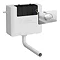 Metro Combined Two-In-One Wash Basin & Toilet (500mm wide x 300mm)  Newest Large Image