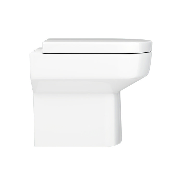 Metro Combined Two-In-One Wash Basin & Toilet (500mm wide x 300mm)  In Bathroom Large Image