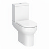Metro Comfort Height Close Coupled Toilet with Soft Close Seat – Modern Ceramic WC