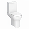 Metro Comfort Height Close Coupled Toilet with Soft Close Seat – Modern Ceramic WC
