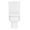 Metro Compact 555mm Rimless Close Coupled Toilet – Soft-Close Seat, Square Design
