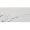 Metro Flat Wall Tiles - Carrara Marble - 20 x 10cm  In Bathroom Large Image
