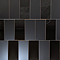 Victoria Metro Flat Wall Tiles - Gloss Black - 20 x 10cm