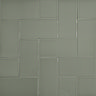 Metro Flat Wall Tiles - Gloss Olive - 20 x 10cm