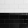 Victoria Metro Flat Wall Tiles - Gloss White - 20 x 10cm
