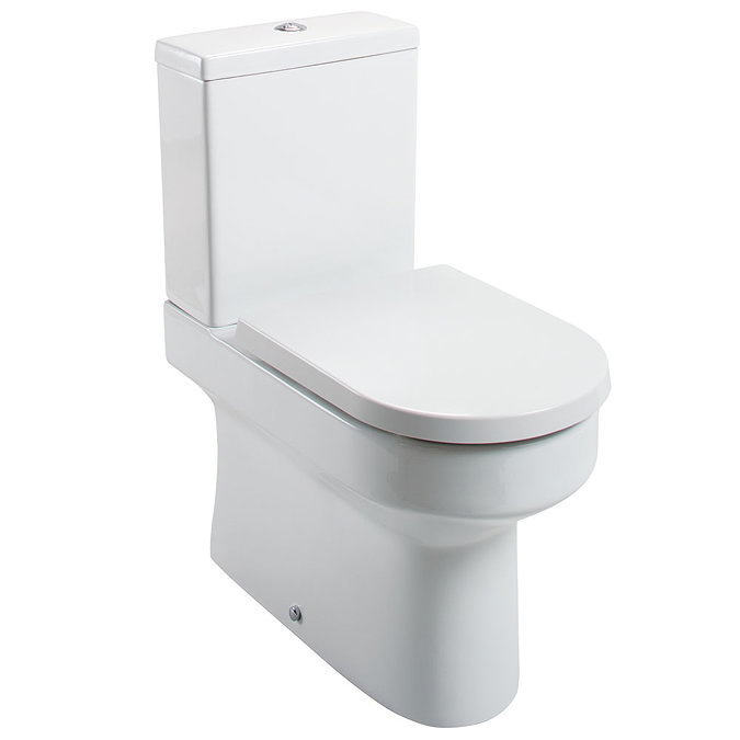 Metro Fully BTW Close Coupled Toilet + Soft Close Seat Large Image