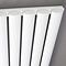 Metro H600 x W1180mm White Electric Only Single Panel Radiator with Bluetooth Thermostatic Element