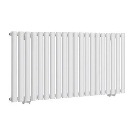 Metro H600 x W1180mm White Electric Only Single Panel Radiator with Bluetooth Thermostatic Element