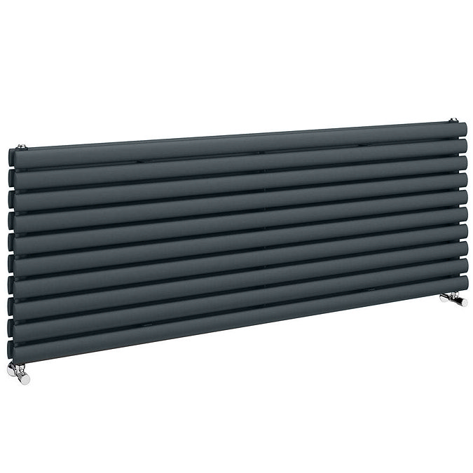 Metro Horizontal Radiator - Anthracite - Double Panel (H590xW1600mm)