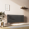 Metro Horizontal Radiator - Anthracite - Double Panel (H590xW1600mm)