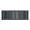 Metro Horizontal Radiator - Anthracite - Double Panel (400x1180mm)