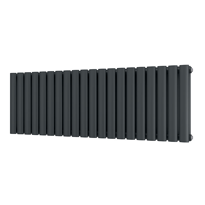 Metro Horizontal Radiator - Anthracite - Double Panel (400mm High) 1180mm Wide