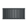 Metro Horizontal Radiator - Anthracite - Double Panel (400mm High) 826mm Wide
