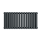 Metro Horizontal Radiator - Anthracite - Double Panel (400mm High) 826mm Wide
