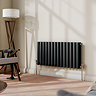 Metro Horizontal Radiator - Anthracite - Double Panel (400mm High) 826mm Wide