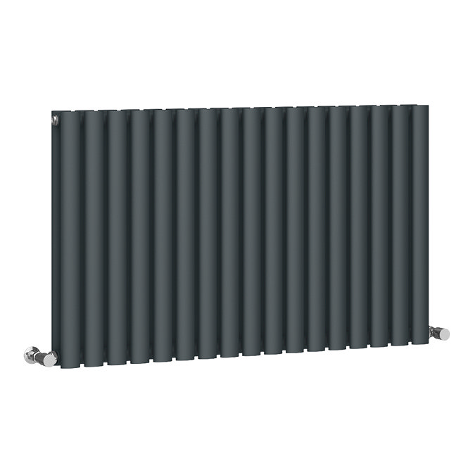 Metro Horizontal Radiator - Anthracite - Double Panel (600mm High) 1003mm Wide
