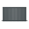 Metro Horizontal Radiator - Anthracite - Double Panel (600mm High) 1003mm Wide