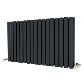 Metro Horizontal Radiator - Anthracite - Double Panel (600mm High) 1003mm Wide