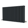Metro Horizontal Radiator - Anthracite - Double Panel (600mm High) 1003mm Wide