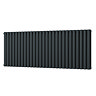 Metro Horizontal Radiator - Anthracite - Double Panel (600mm High) 1596mm Wide