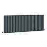 Metro Horizontal Radiator - Anthracite - Double Panel (600mm High) 1596mm Wide