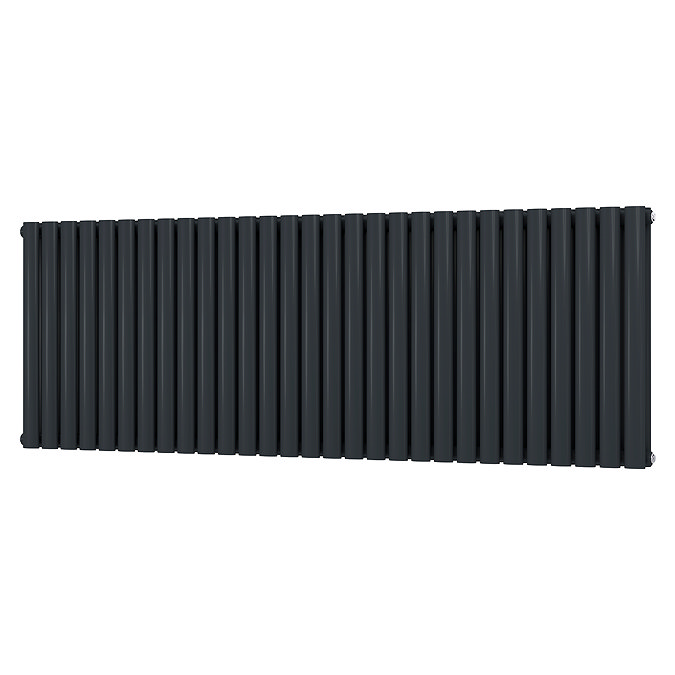 Metro Horizontal Radiator - Anthracite - Double Panel (600mm High) 1711mm Wide