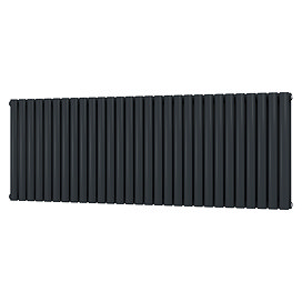 Metro Horizontal Radiator - Anthracite - Double Panel (600mm High) 1711mm Wide