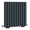 Metro Horizontal Radiator - Anthracite - Double Panel (600x590mm)