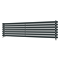 Metro Horizontal Radiator - Anthracite - Single Panel (1600mm Wide) 413mm High