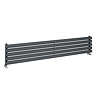 Metro Horizontal Radiator - Anthracite - Single Panel (1600mm Wide) 295mm High